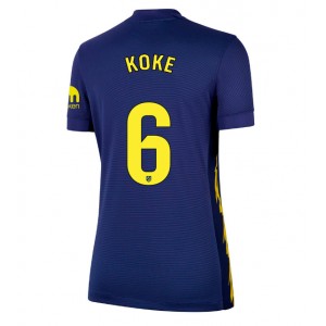 Fotbalové Dres Atletico Madrid Koke #6 Dámské Venkovní Oblečení 2025-26 Krátký Rukáv